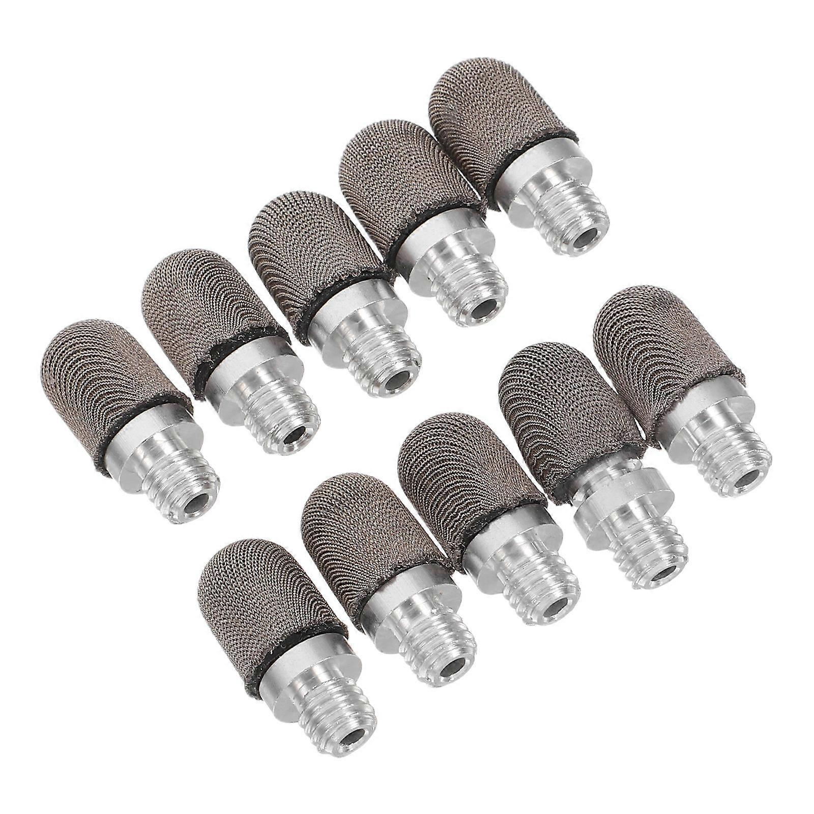 Stylus Replacement Tips Capacitive Disc Tip Pencil For Touchscreen Devices Silver 2.00X1.10X1.10CM 10Pack