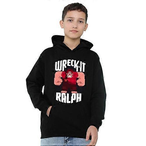 Disney Childrens/Kids Ralph Pixel Artwork Hoodie
