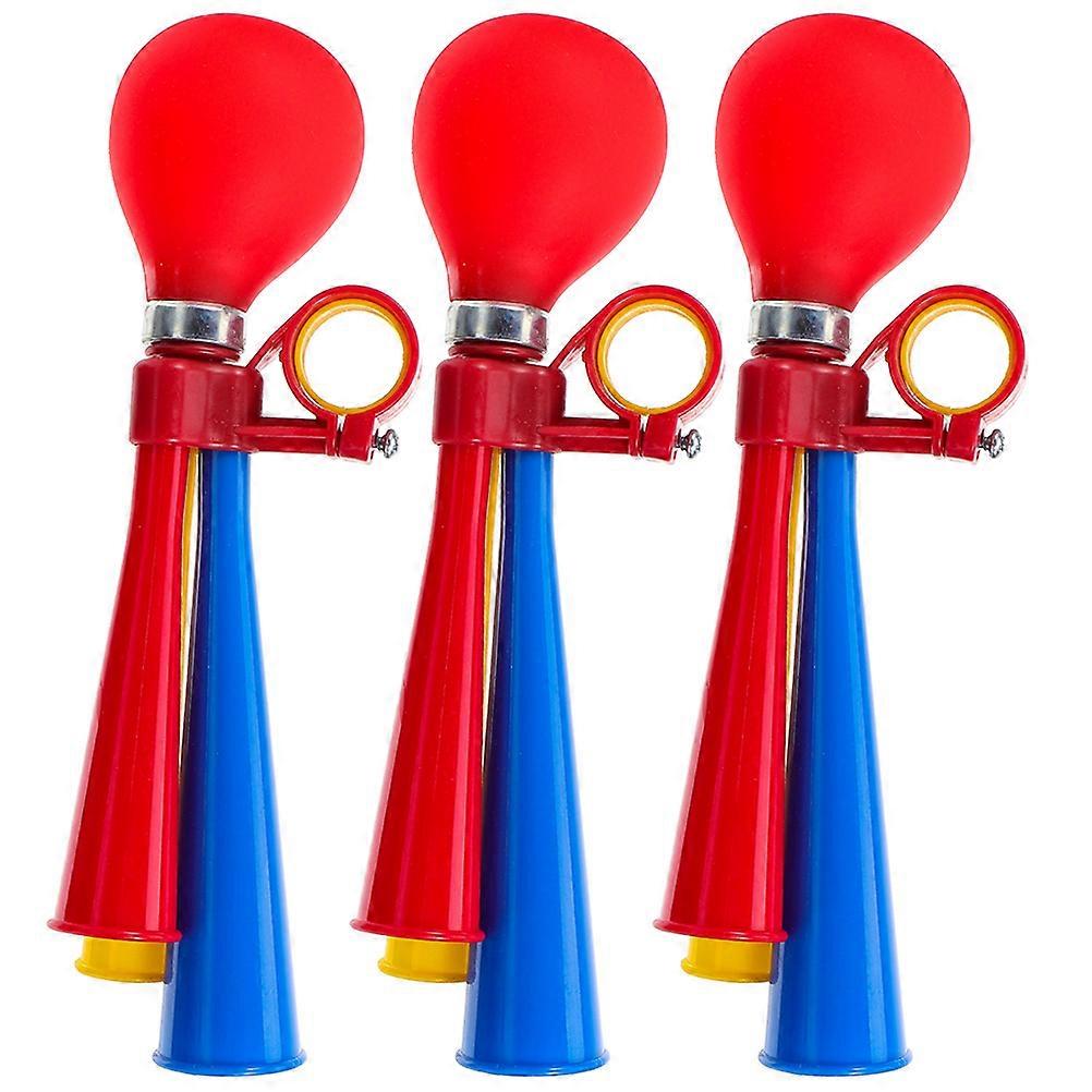3Pcs Bicycle Horns For Cyclists Road Bicycles Safety Warning Durable Plastic Functioning Loudly