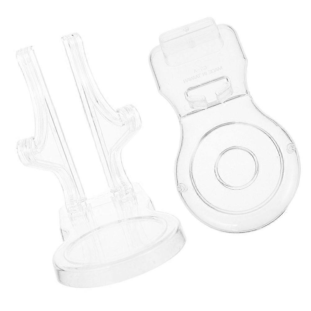 Plate Easel Acrylic Stand for Display 6Pcs Transparent Clear Display Holders