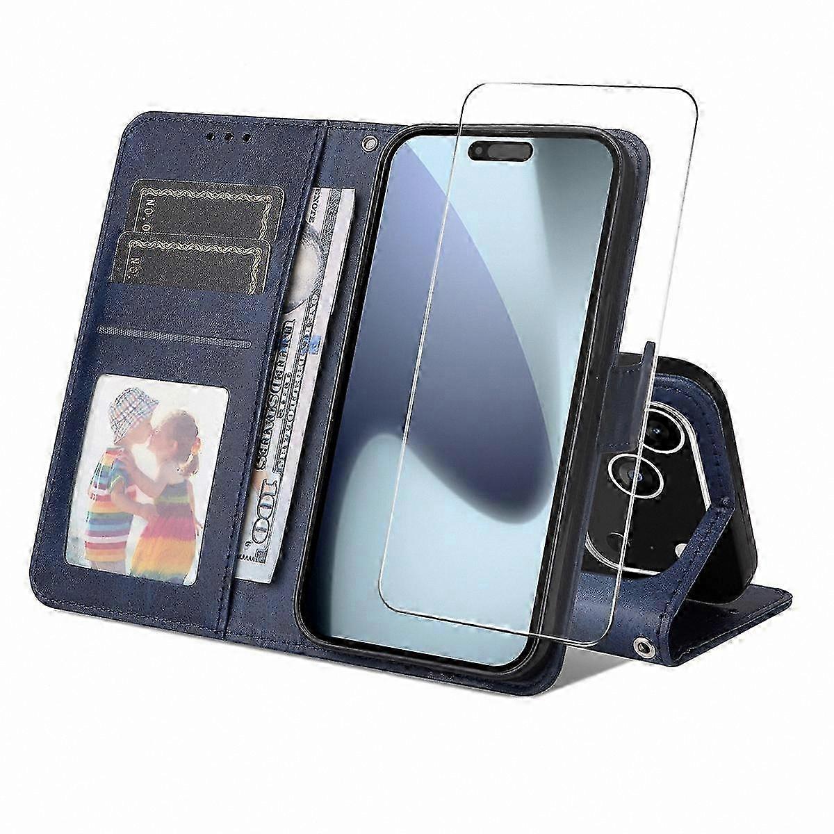 Leather Case with Screen Protector for Advanced Smartphones