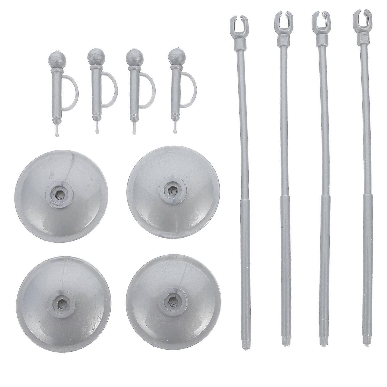 Miniature Microphones Model Microphone Accessory for Decoration 15Pcs Pack