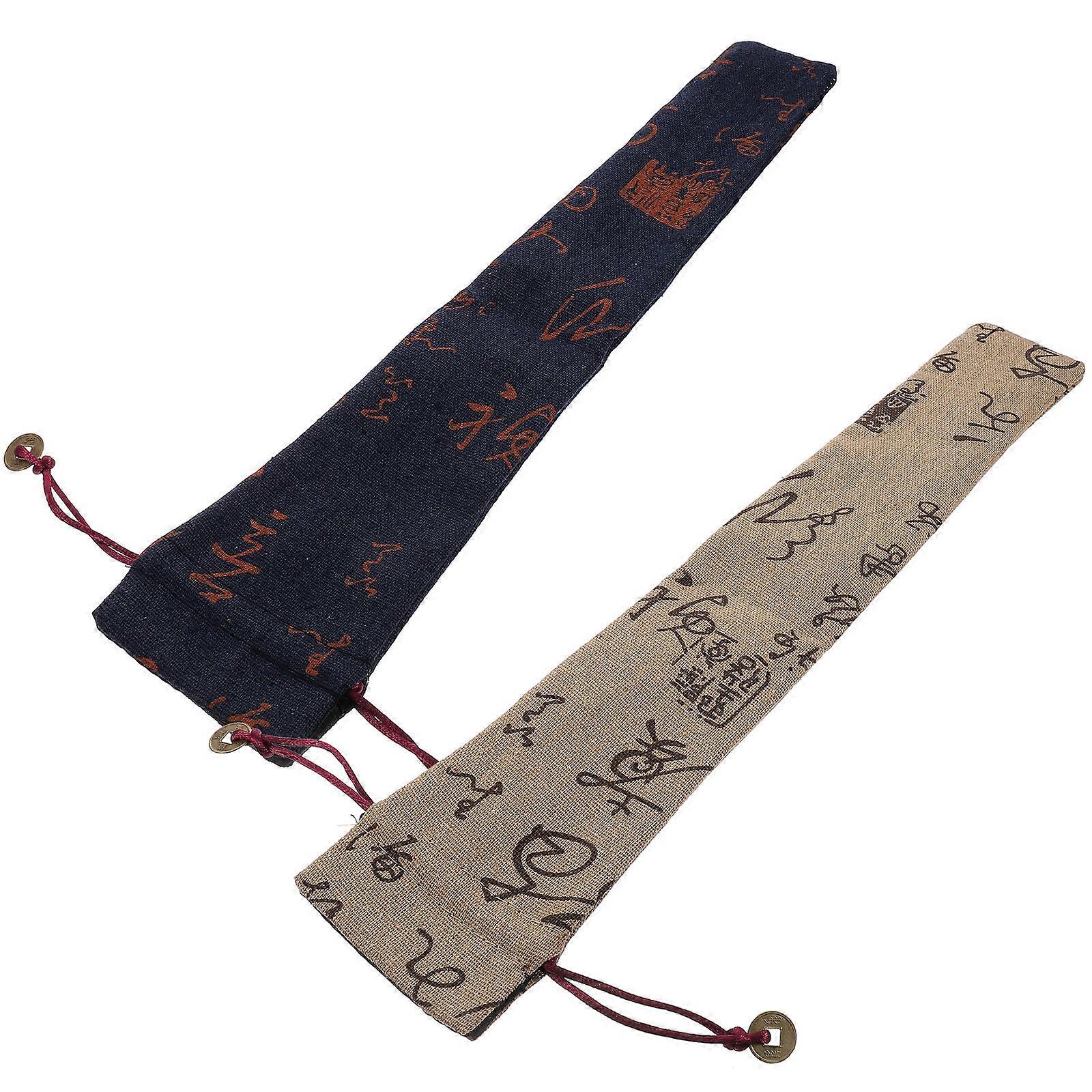 10Pcs Small Hand Fan Gift Wrapping Bag Designed For Jewelry And Keychains With Portable Functionality