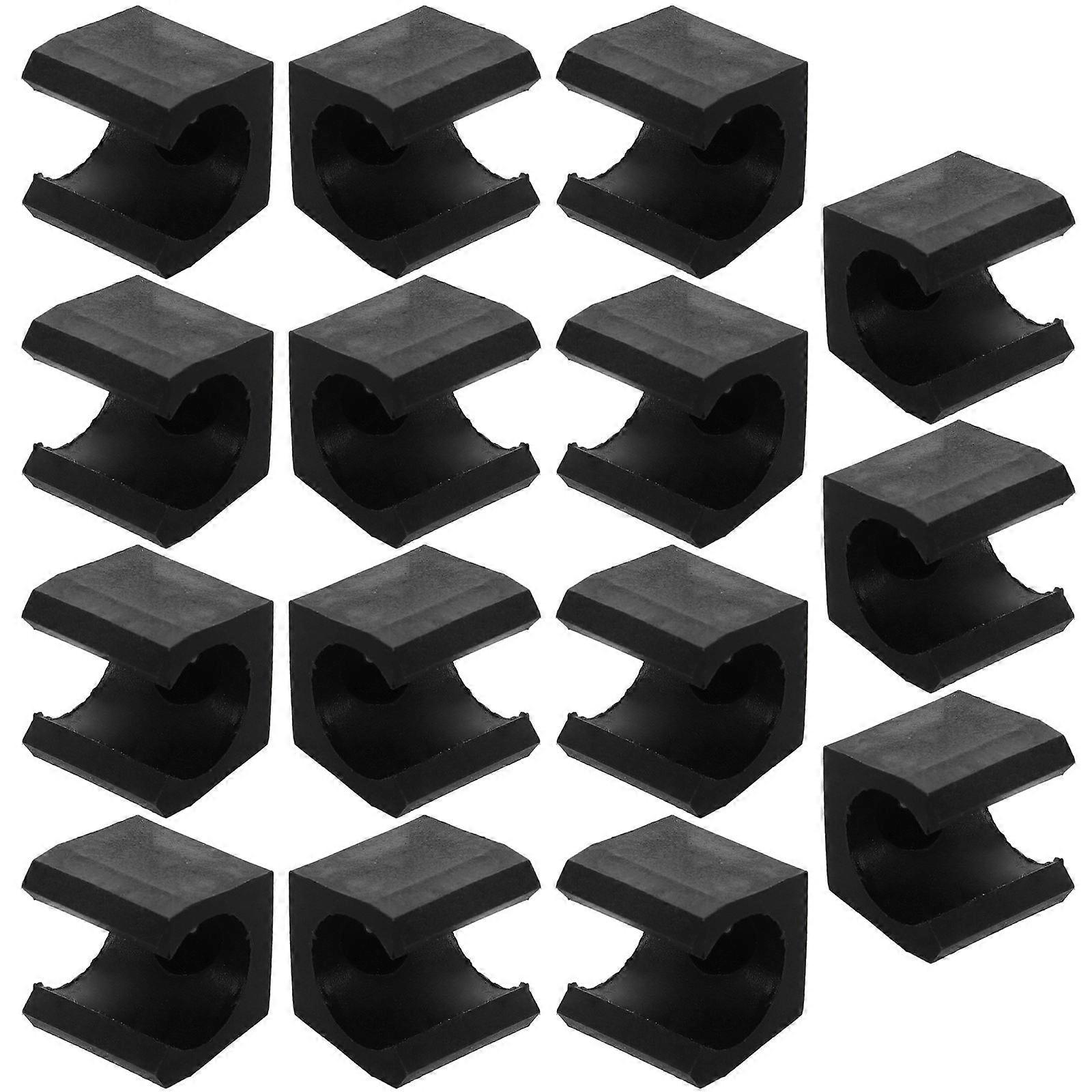 Fishing Rod Holders Wall Mount Pole Clamp Included 45Pcs Set