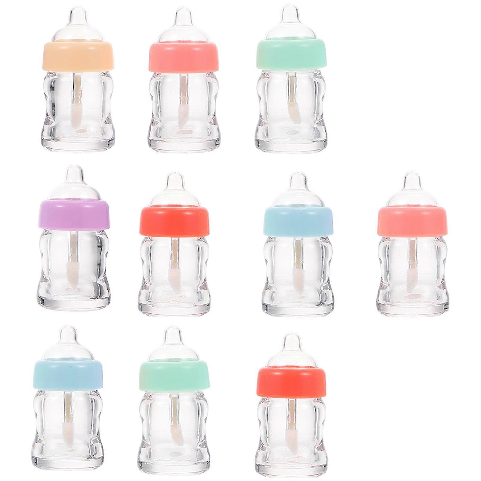 Lip Gloss Bottles Feeding-Bottle Shaped for Storage 20Pcs Labial Glair Bottles