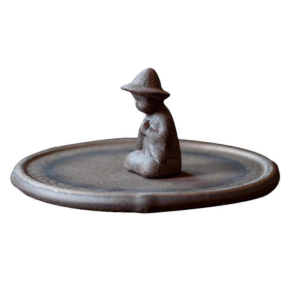 Aromatherapy Burner Ceramic Tray for Home Decoration 2Pcs Incense Set