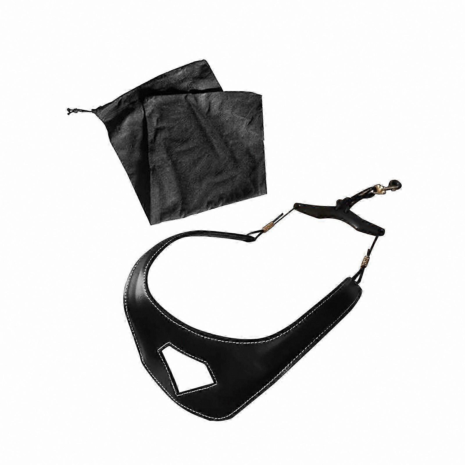 Adjustable Saxophone Neck Strap, 24-35cm, Comfortable Fit for Alto and Soprano Saxophones, Ideal for Beginners