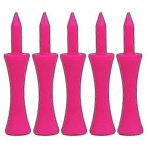 Trixes 100 Bright Pink Castle Golf Tees