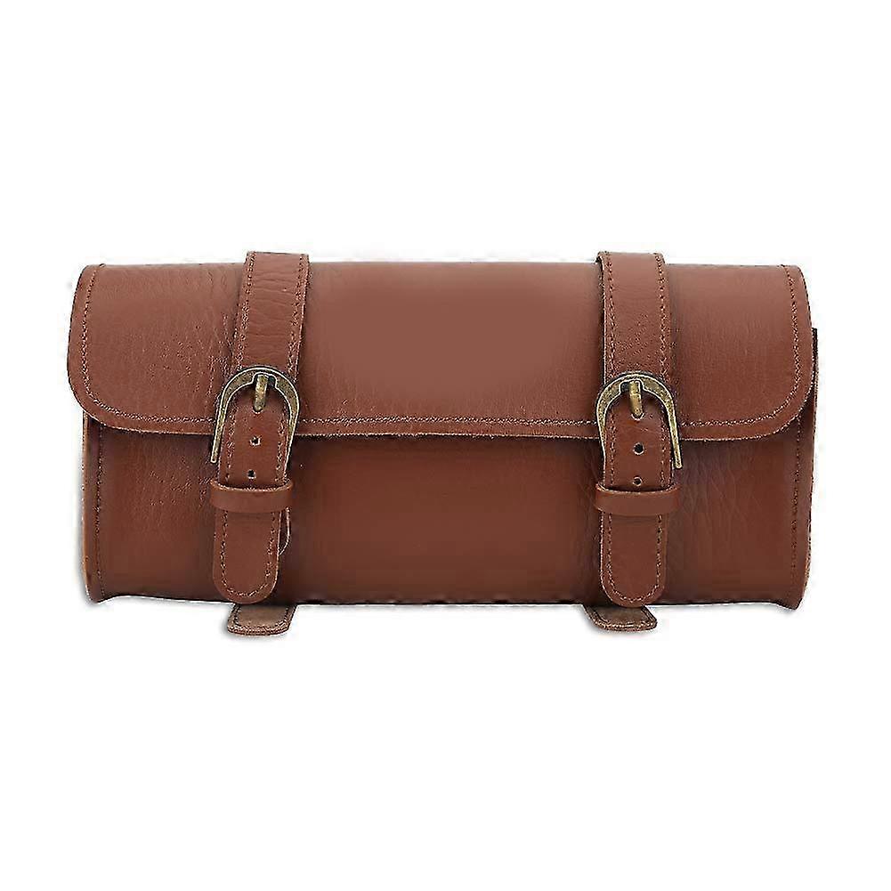 25-26 Retro Style Artificial Leather Bike Handlebar Bag