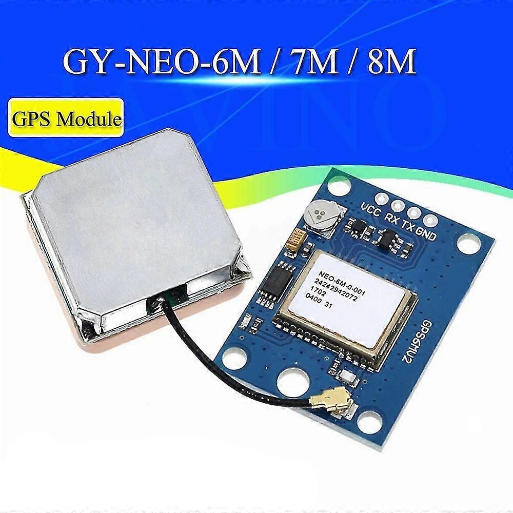 Gy-neo6mv2 Yeni Neo-6m-7m-8m Gps Modülü Neo6mv2 Uçuş Kontrolü Ile Eeprom Mwc Apm2.5 Arduino Için Büyük Anten