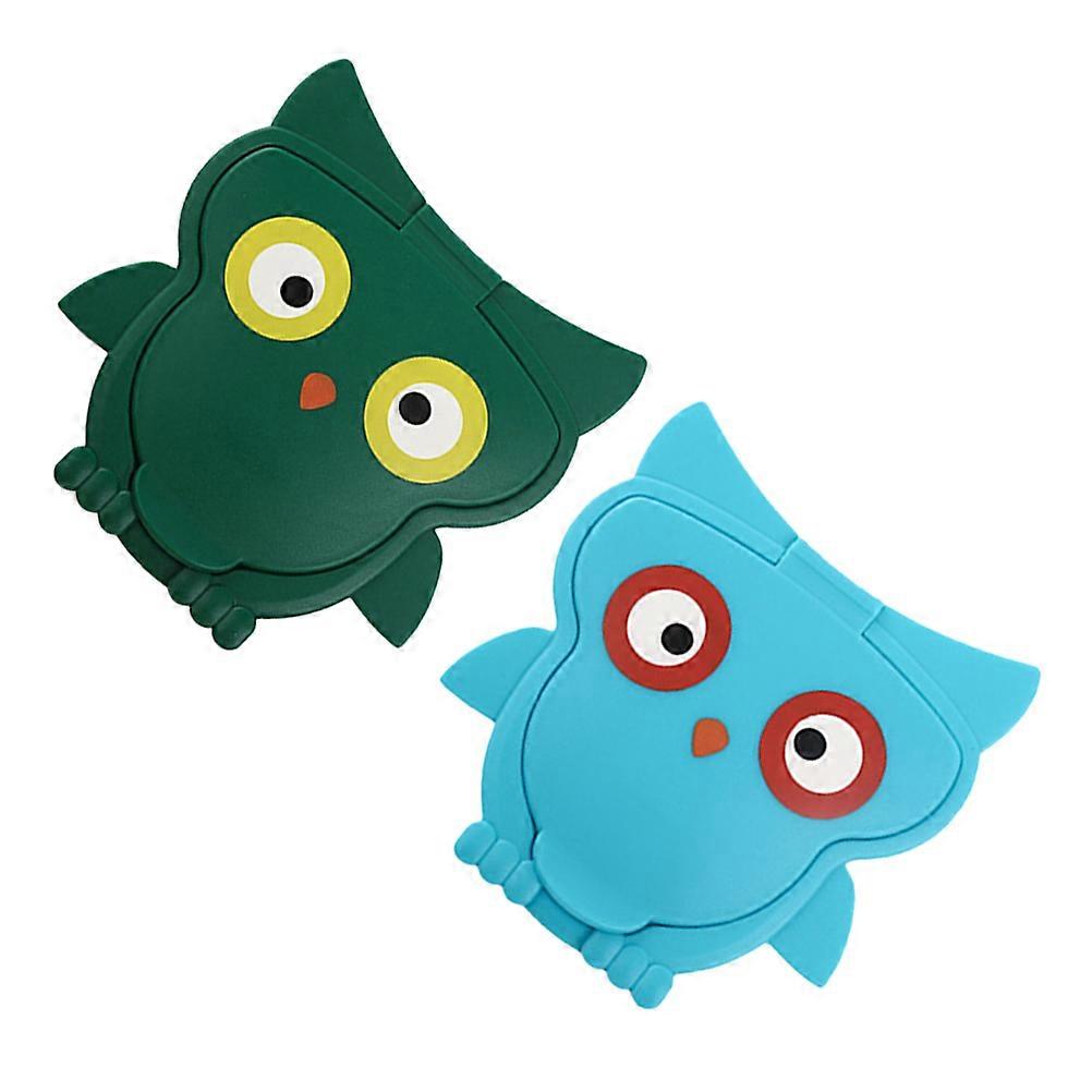 Cartoon Wipe Lids for Home Use Featuring 2Pcs Durable Wet Wipe Covers