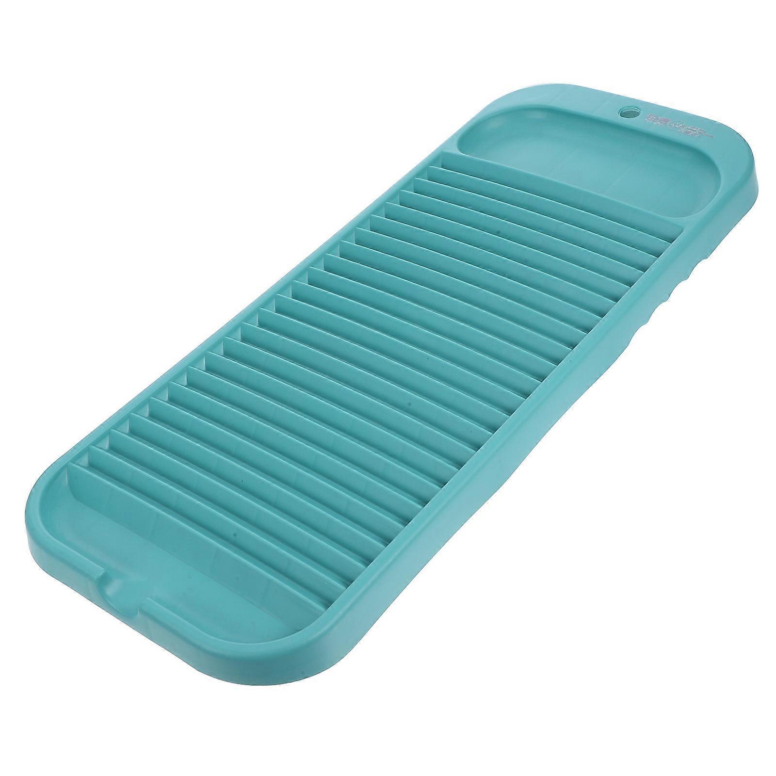 Planche à laver en plastique pour le lavage des vêtements à la main avec porte-savon intégré, lot de 5 pièces
