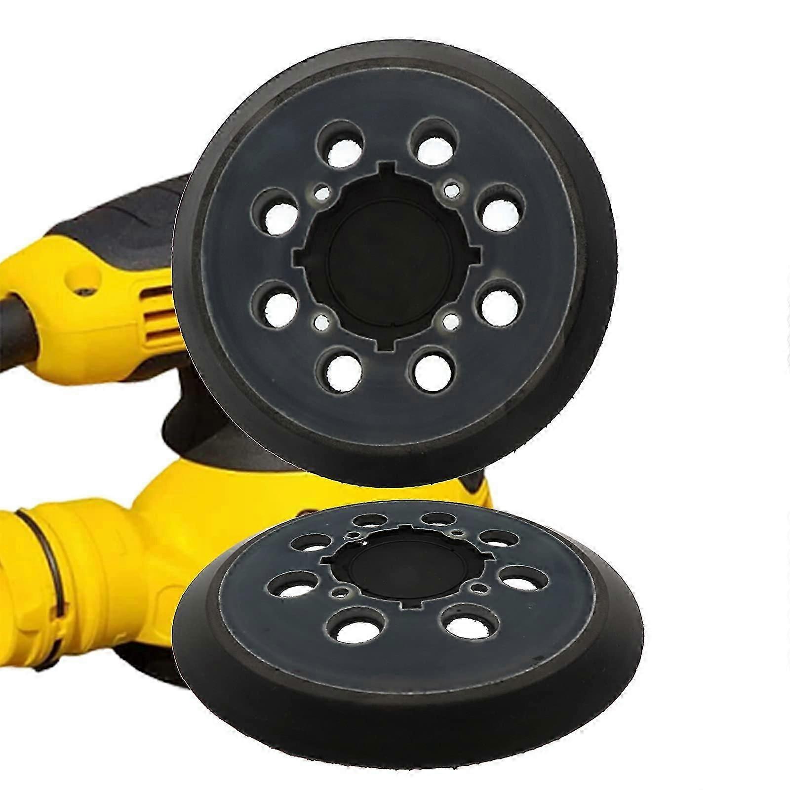 2 Pack 5 inch 8 Hole Sanding Pad Hook and Loop Replacement patible with DeWalt DWE64233 N329079