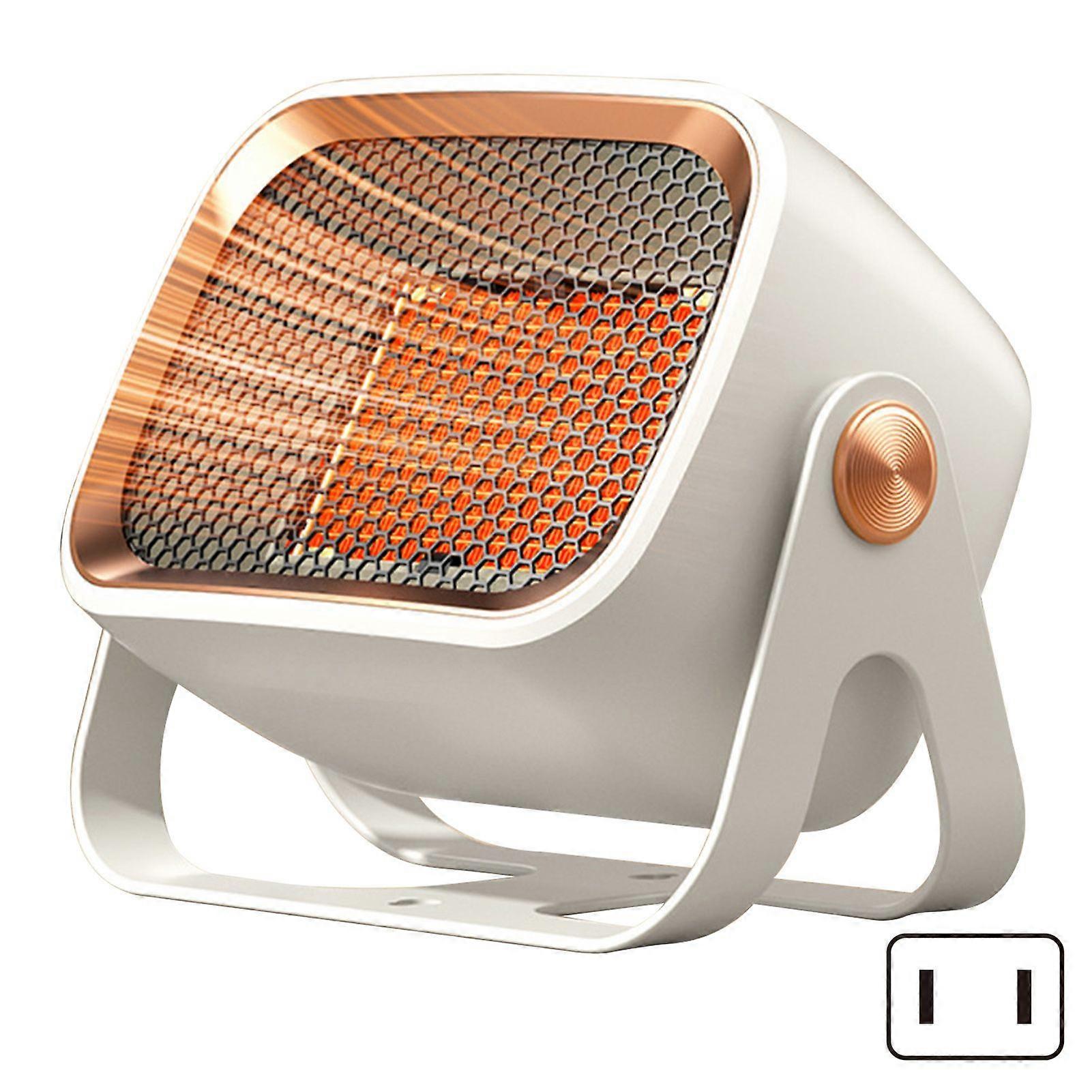 Mini Electric Ceramic Heater with 2 Modes PTC Fast Heating Portable Quiet Room Heater for Home Use