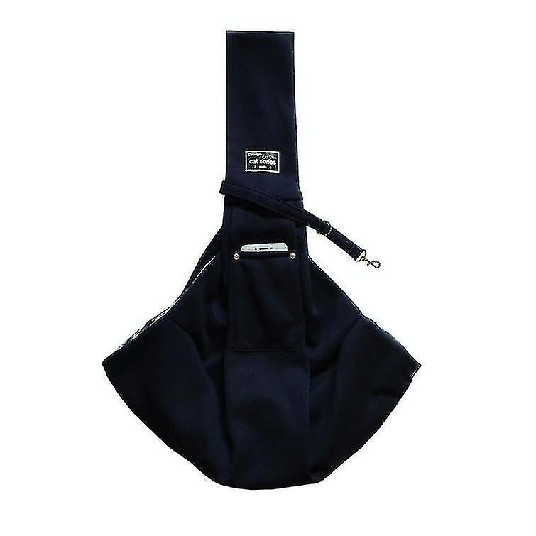 Bird Cage Bird Baths Pet Outing Carrier Bag Cotton Messenger Shoulder Bag Colour: Dark Blue