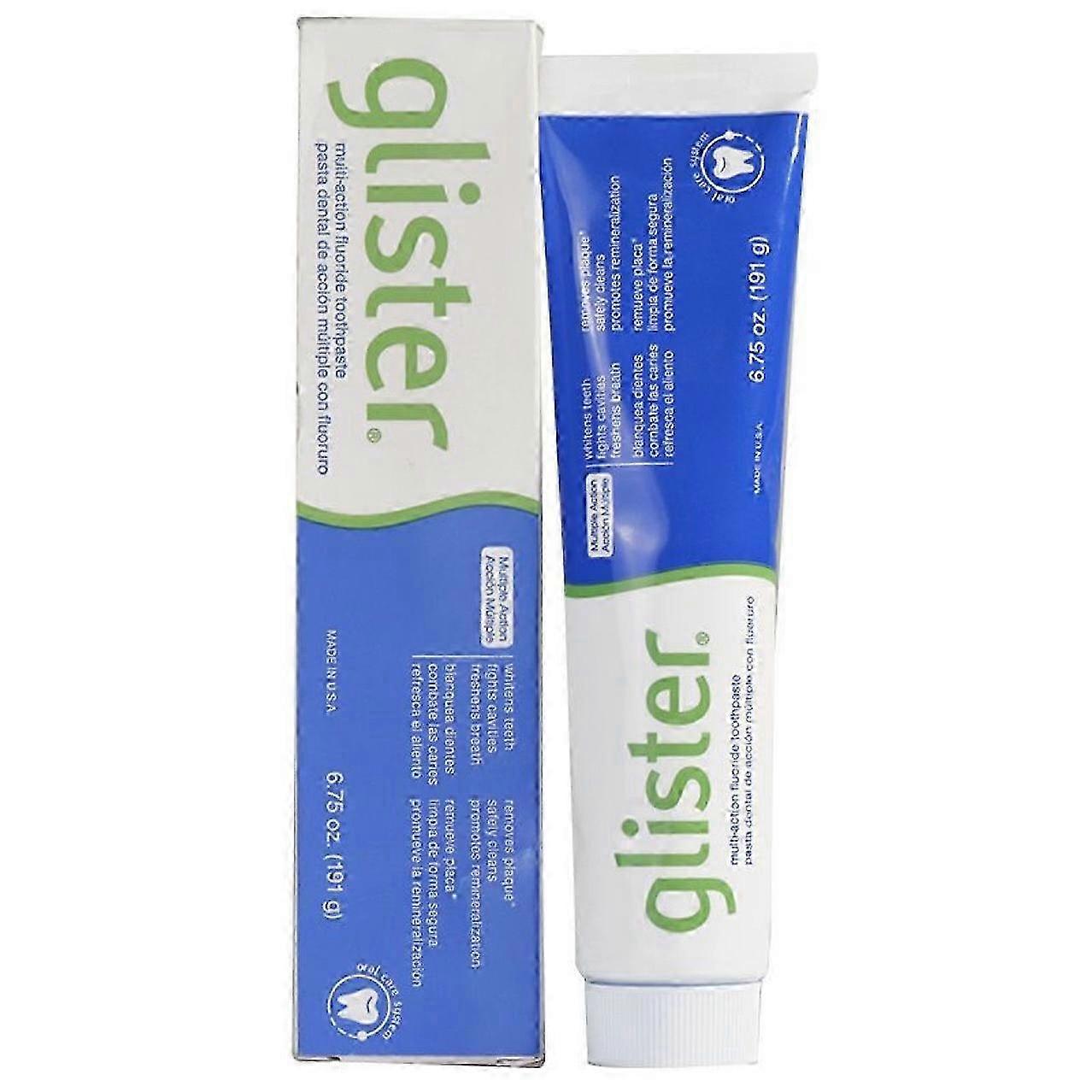 25-26 Amway GLISTER multi-action fluoride toothpaste 200g New Box