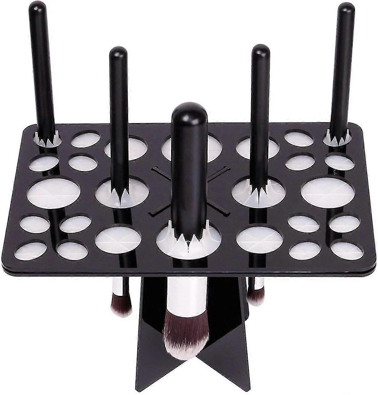 Makeup Brush Drying Rack, Collapsible Makeup Brush Holder