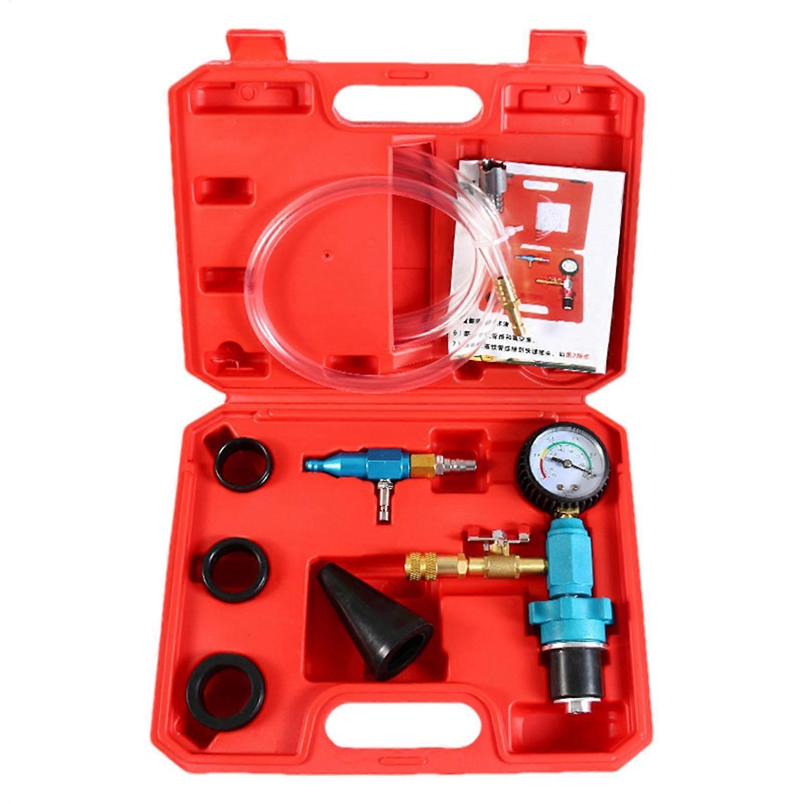 Coolant Refill Kit 7Piece Bleeder Vacuum Purge And Refill Kit For Automotive Cooling System And Radiator