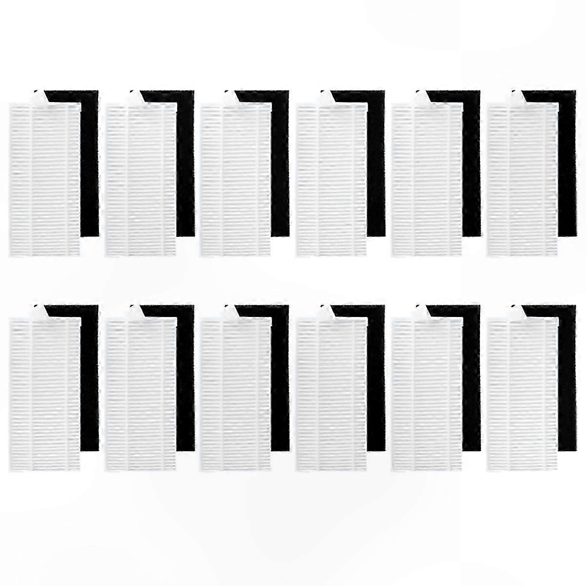 12-Pack Reusable HEPA Filters for Select Vacuum Cleaner Models Replacement Parts