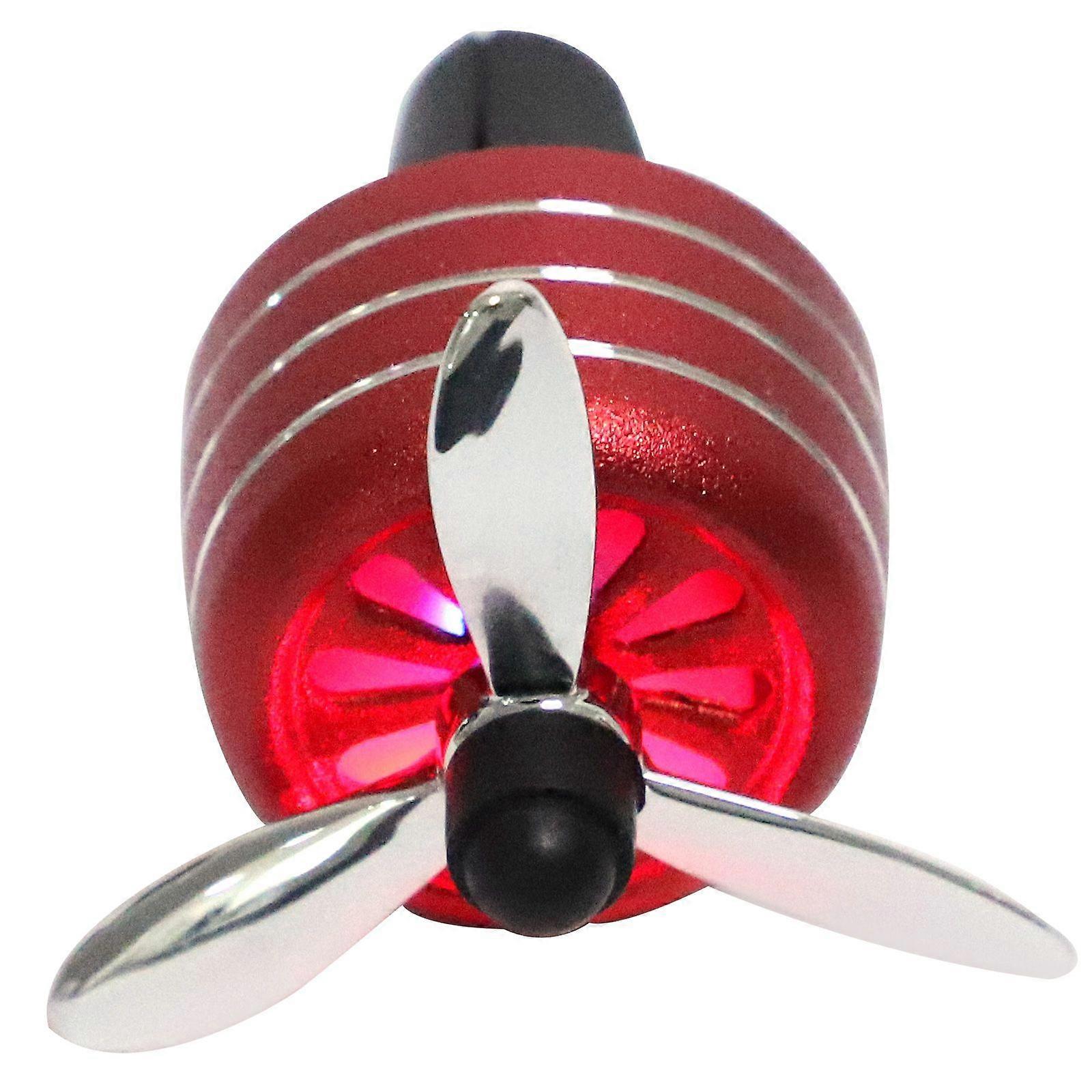 Car Fragrance Diffuser Vent Clip Car Air Purifier and Freshener Essential Oil Diffuser Aromatherapy Air Purifier Remove Smoke and Bad Odors (Red)