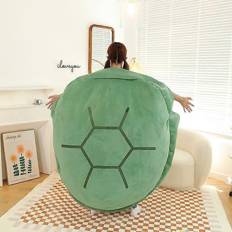 Plush Detachable Turtle Shell Giant 130 Cm Wearable Plush Throw Pillow Cushion
