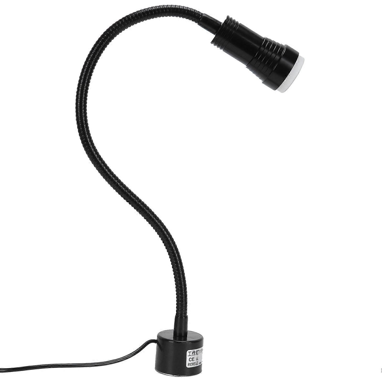 5W LED Work Lamp with Magnetic Base, Flexible Gooseneck, 110-220V