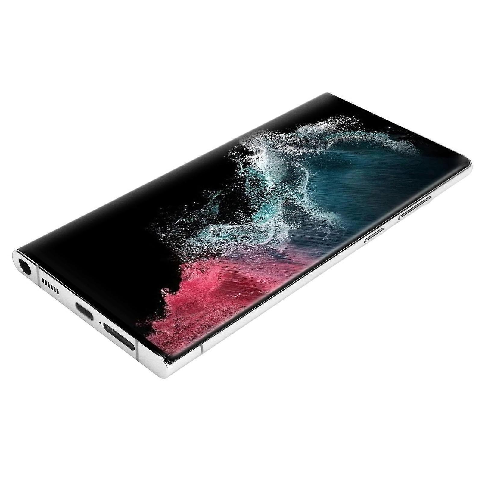 Phone LCD Screen Replacement Organic Light Emitting Diode Touch Digitizer Display Screen Assembly for Galaxy S22 Ultra Silver 