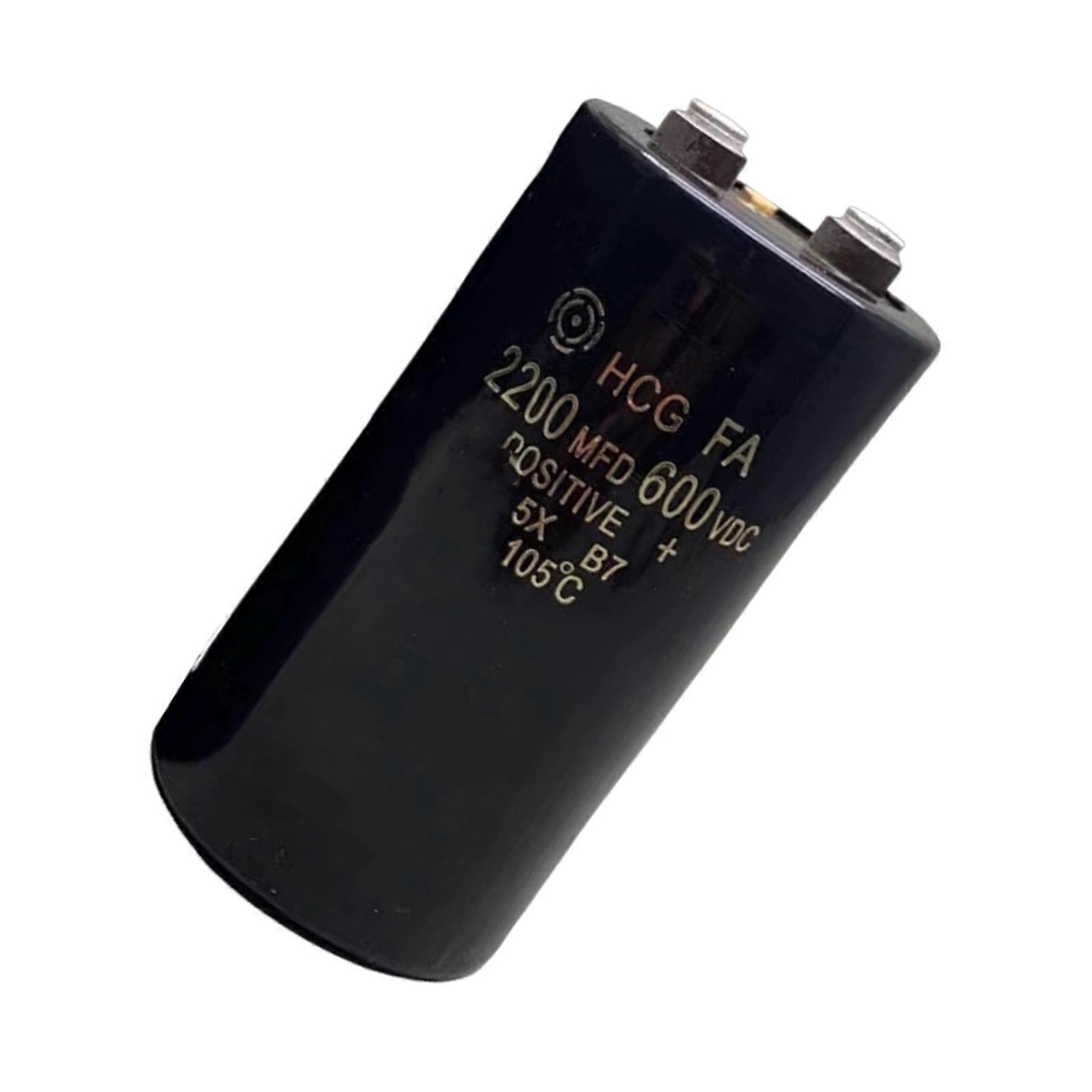 5000 Hour Existence 600V 2200UF Electrolytic Condenser Featuring Tripartite 55℃ Start Capability Mounting Hardware Multicolor