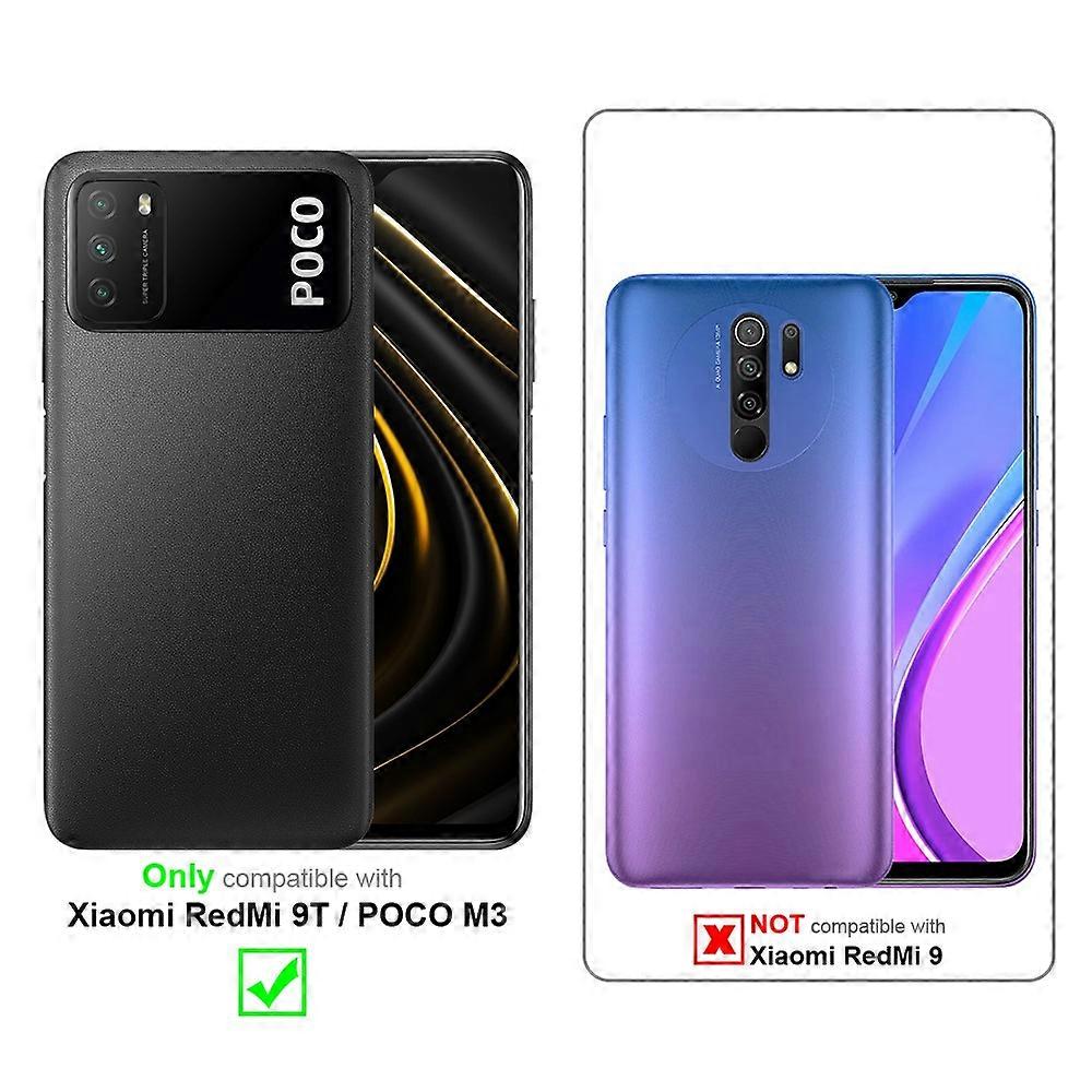 Protective case Xiaomi RedMi 9T / POCO M3 case - glossy surface and stand function