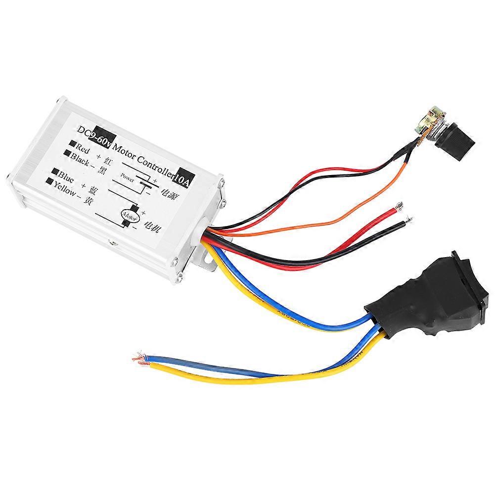 Forward/Reverse Speed Regulator PWM Stepless Motor Controller DC 9/12/24/36/48/60V CW/CCW