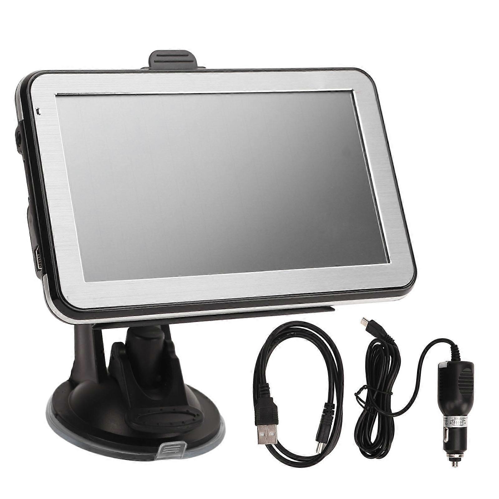 5-inch touchscreen GPS navigator with 256M RAM