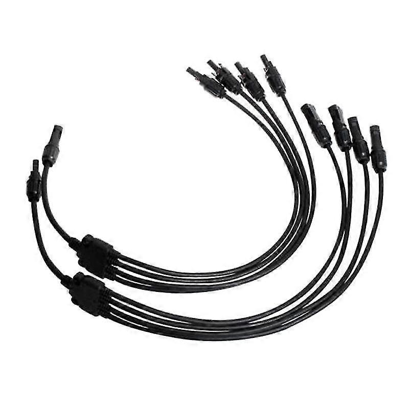 Y-type Five-way Solar Panel Connector Solar Branch Connector 4 To One-line Connector