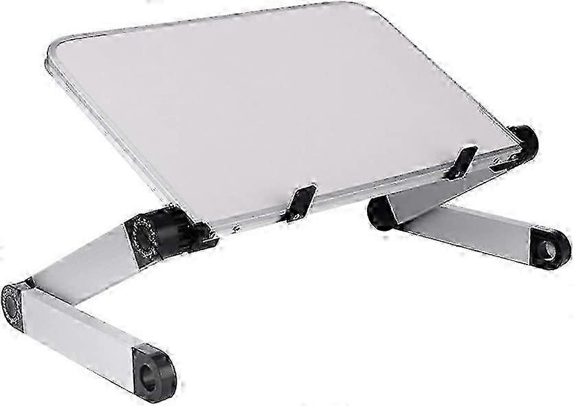 Support réglable Table universelle en aluminium Support pour ordinateur portable (noir)