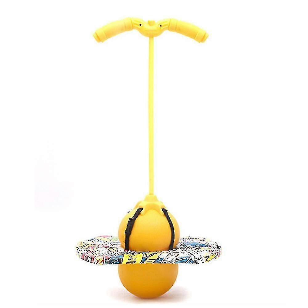 Jumping Ball Toy Balance Board With Handle Explosion Proof Exercise Bouncing Ball