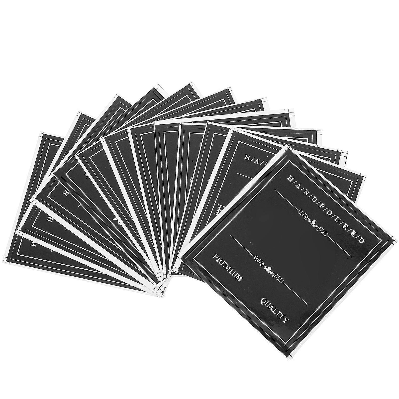 Bathroom Shampoo Bottle Labels Designed To Keep Bathroom Products Organized Featuring Elegant Design And Waterproof Function 3 Sets