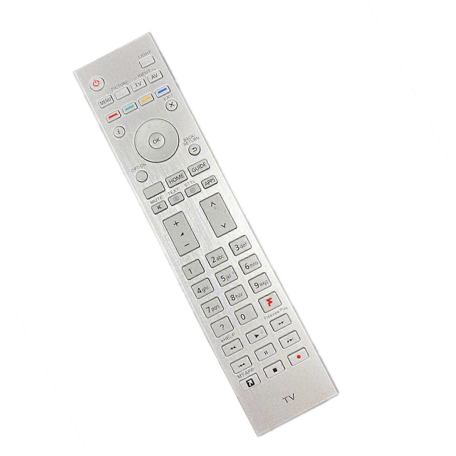 N2QAYA000153 Multiple Compatible Television Remote No Programming Required Direct Operation Long Plastic Construction Multicolor