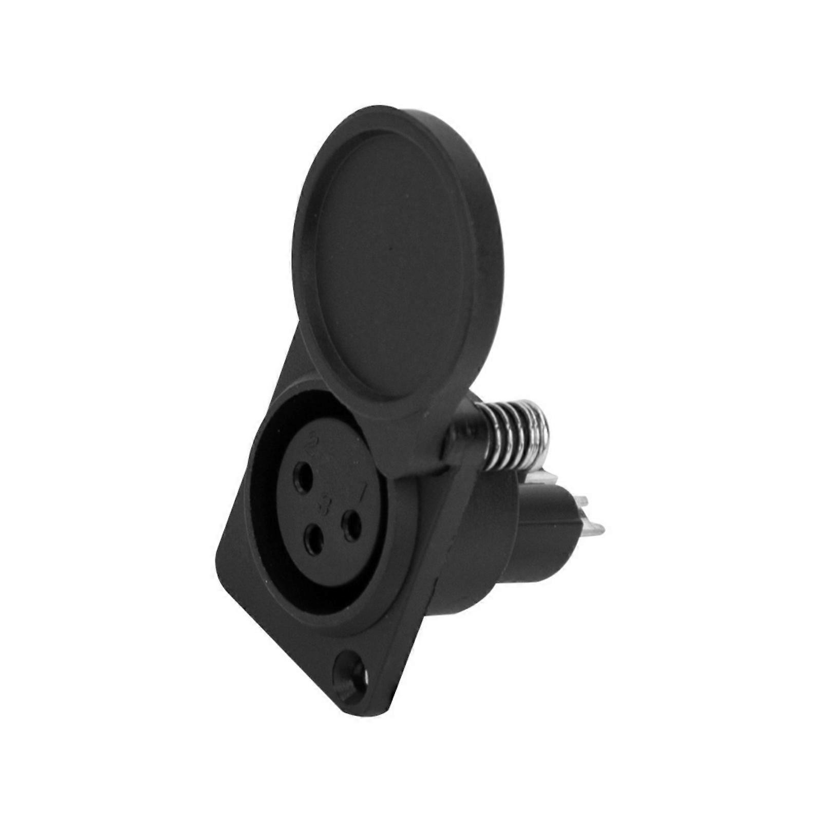 Electric Scooter Battery Charging Port Plug Battery Charging Port Connector Adapters 3Pin Inline Connector Socket Multicolor