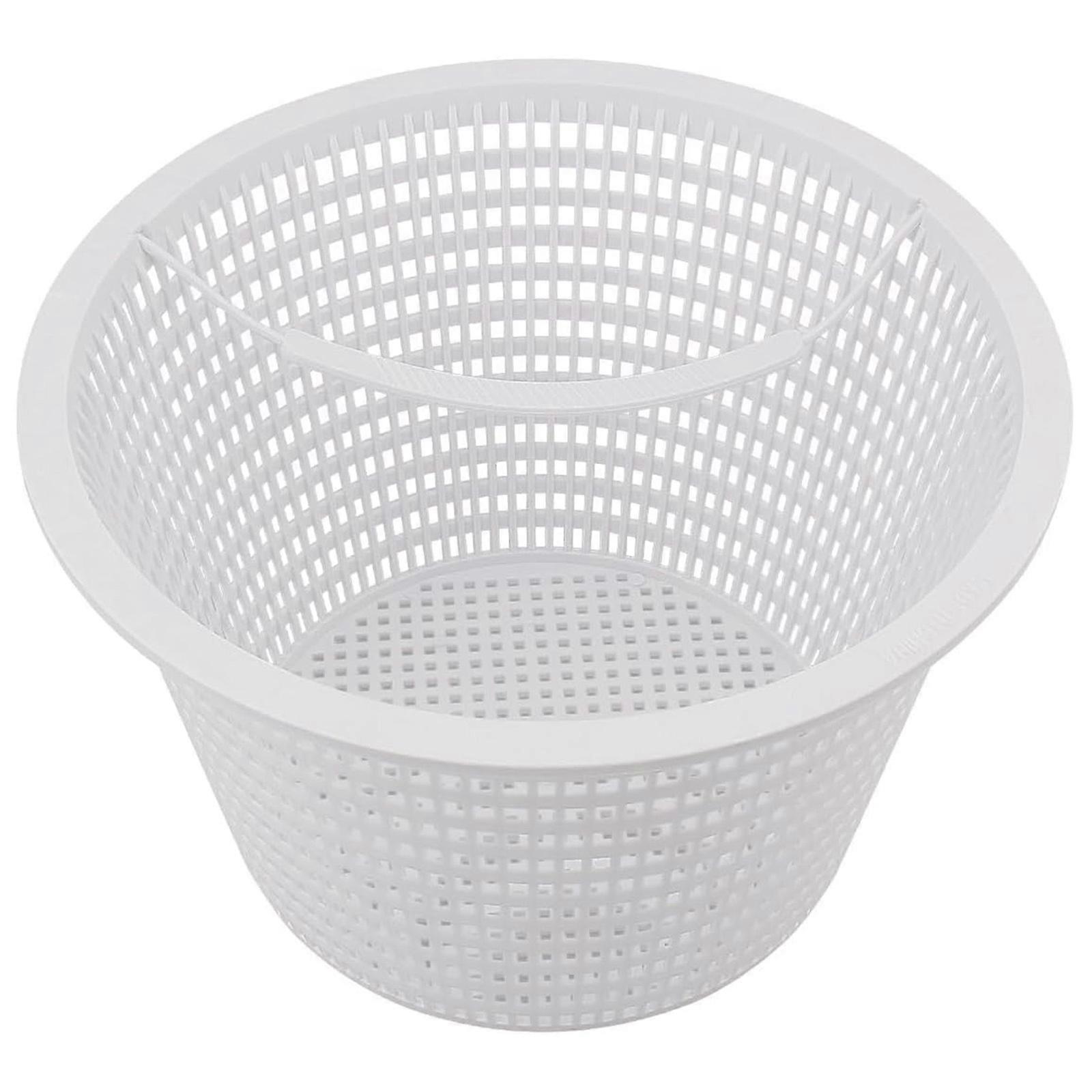 Effective Filter Basket Pool Filter Basket Swimming Pool Pump Basket Pool Replacement Accessories Pool Replacement Part  White