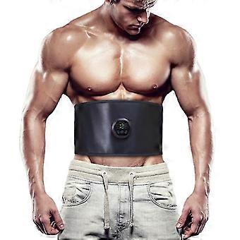 Ems Electric Abdominal Body Slimming Belt Waist Band Smart Abdomen Muscle Stimulator Abs Trainer Fitness
