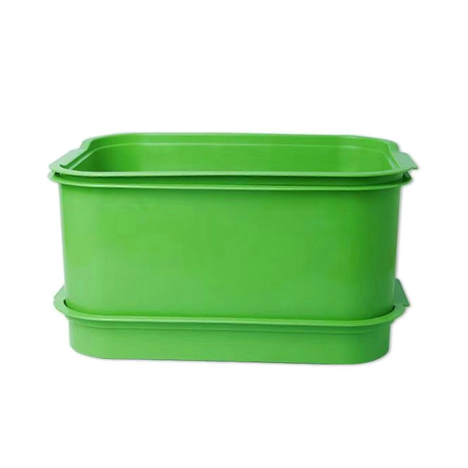 Plastic Sprouting Tray Kits Microgreens Growing Trays for Sprouting  Bean Wheatgrass Sprout Maker Container Multicolor