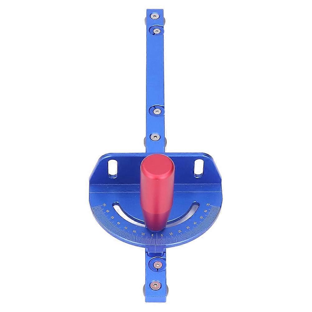 Miter Gauge for Table Saw, Table Saw Accessories Portable Aluminum Alloy with Removable Dial for Carpentry