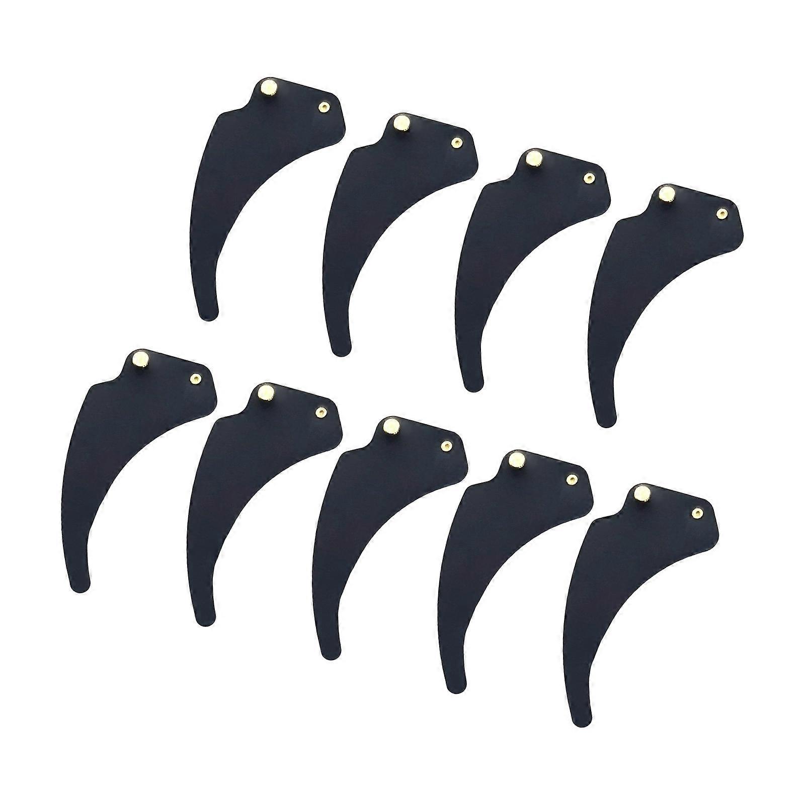 Plastic Shutter Blade Curtain With Smooth Light Control For DSLR Camera Lens Repair Parts Multicolor