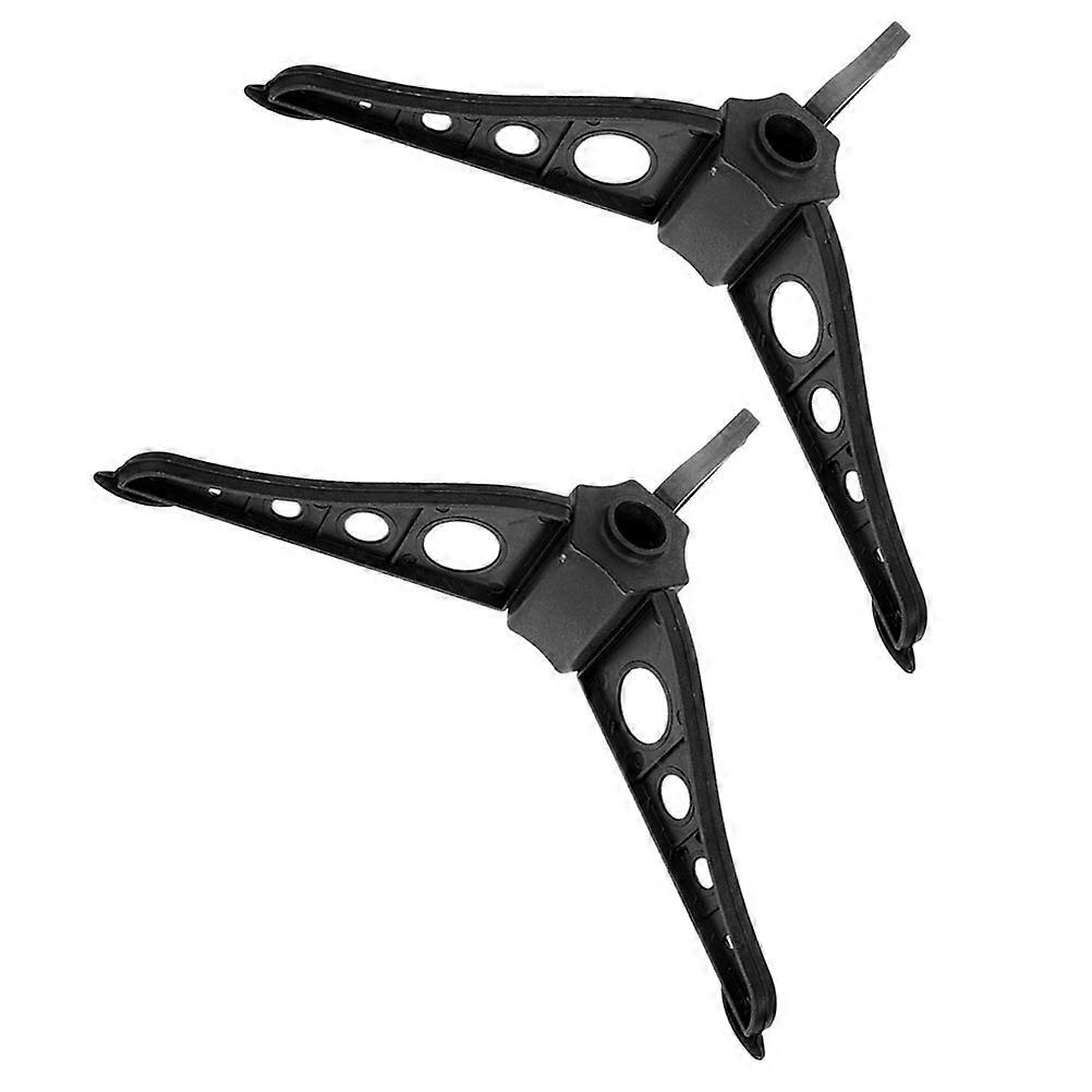 Christmas Tree Base Stand Plastic Support for 2Pcs Black Artificial Tree