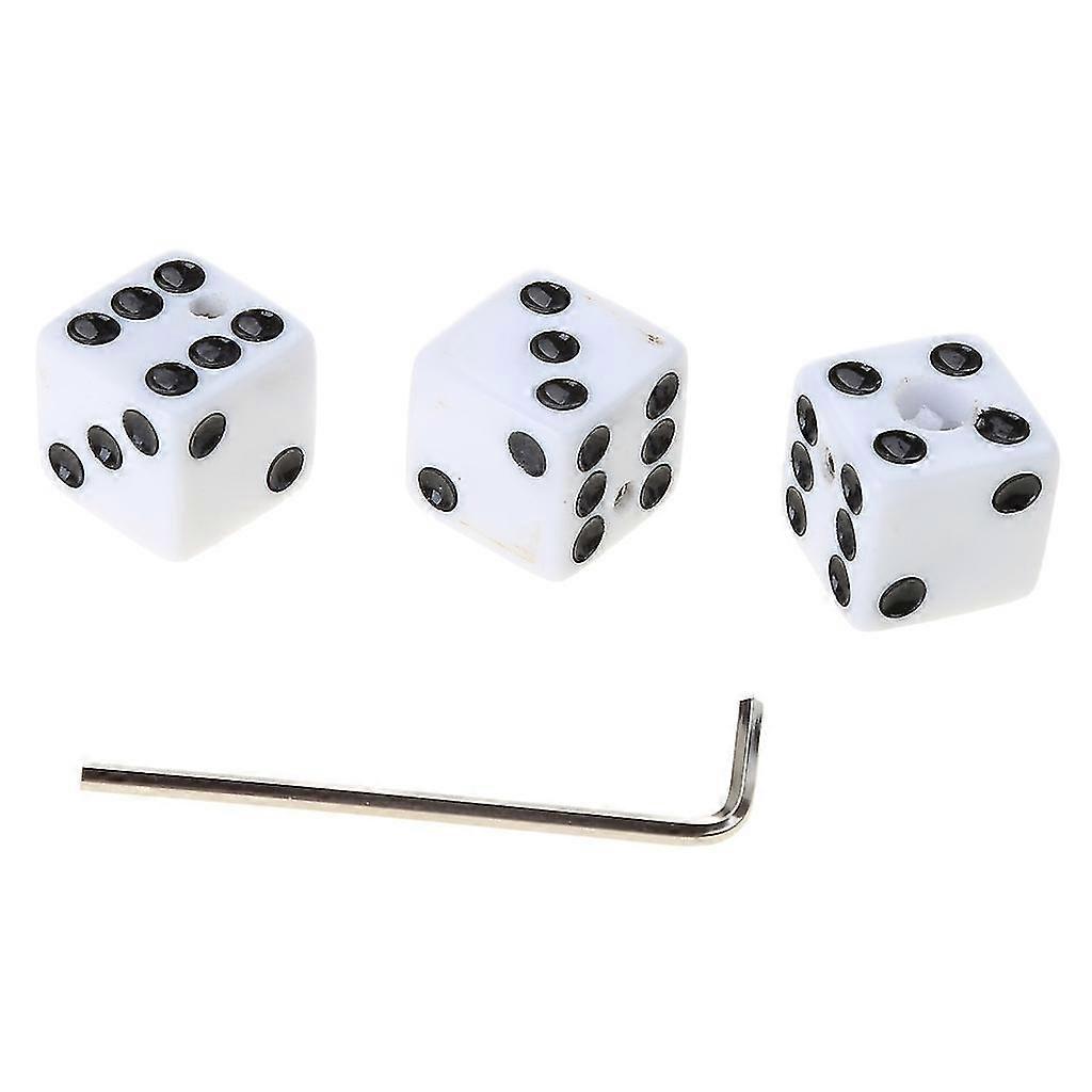Volume Knobs Shaft Guitar Control Effect Part Replacement Shaped of Dices Knobs