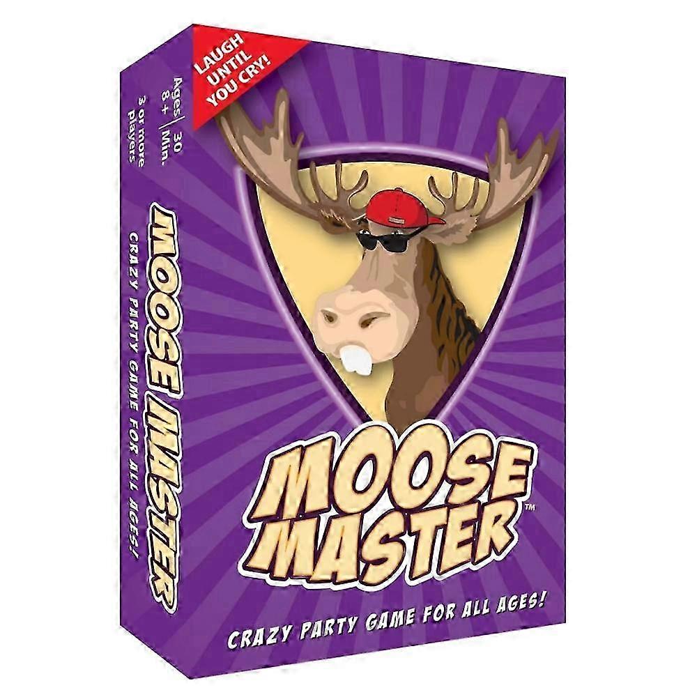 Moose Master - Laugh Until You Cry - Your Cheeks Will Hurt From Smiling And Laughing So Much - For Funny People Looking For A Fun Night