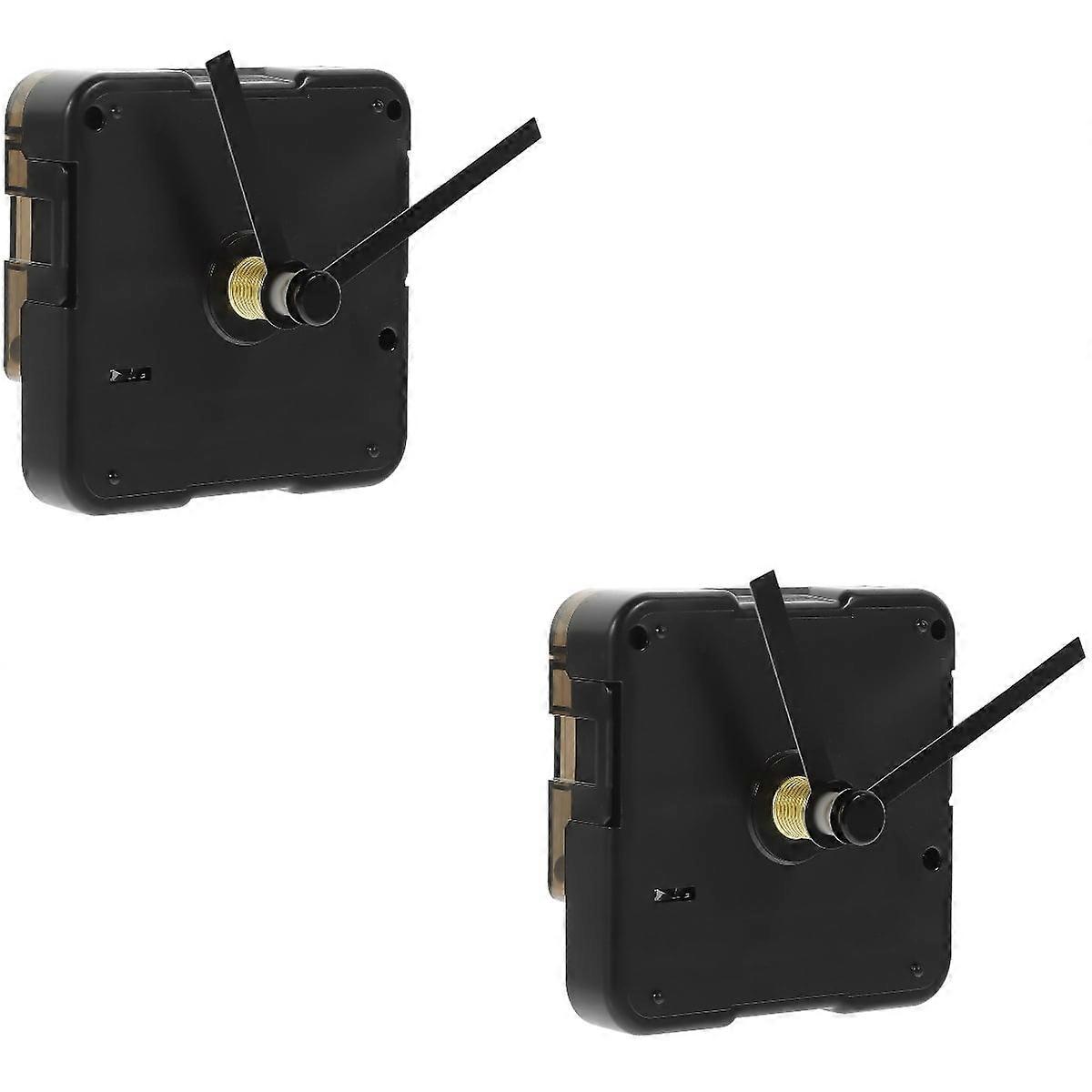 2 Sets DIY Table Clock Core Clocks Clock Movements Battery Operated Clock Hands Clock Motor Clock Mechanism Kit Work