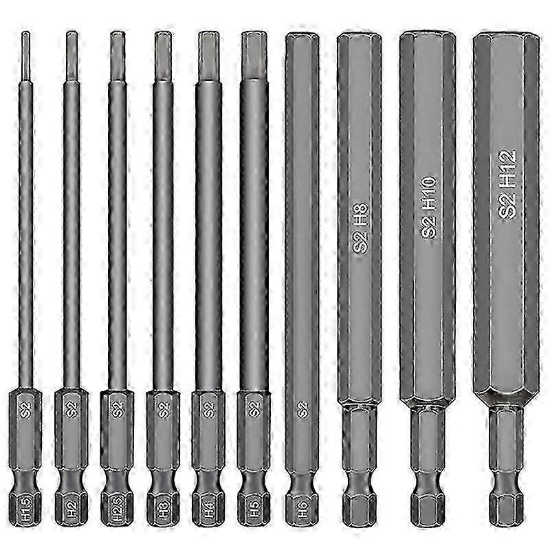 10-Pieceinner Hexagon Spanner 1.5-12Mm Wrench Socket