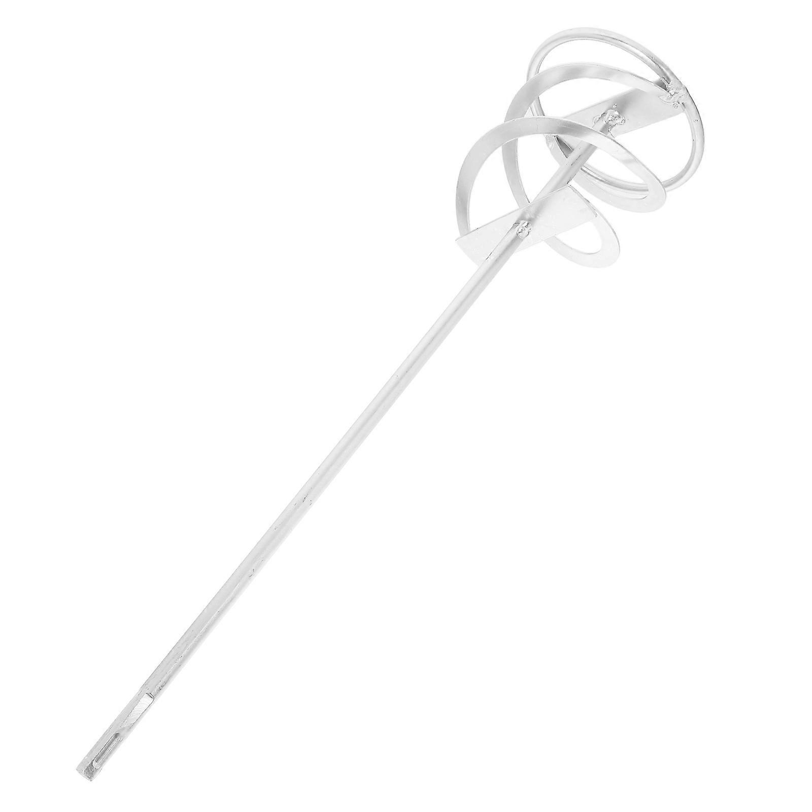 Cement Mixing Rod For Professional Tools And DIY Enthusiasts In Silver Color Efficient Mixing 1Pcs