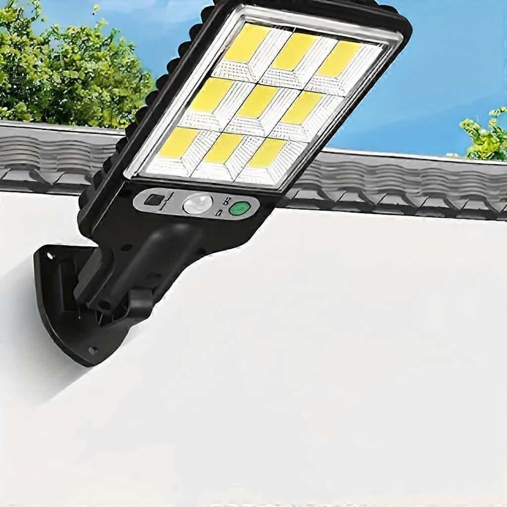 Solar Powered Outdoor LED Wall Light with Smart Motion Sensor and Adjustable Lighting Angle