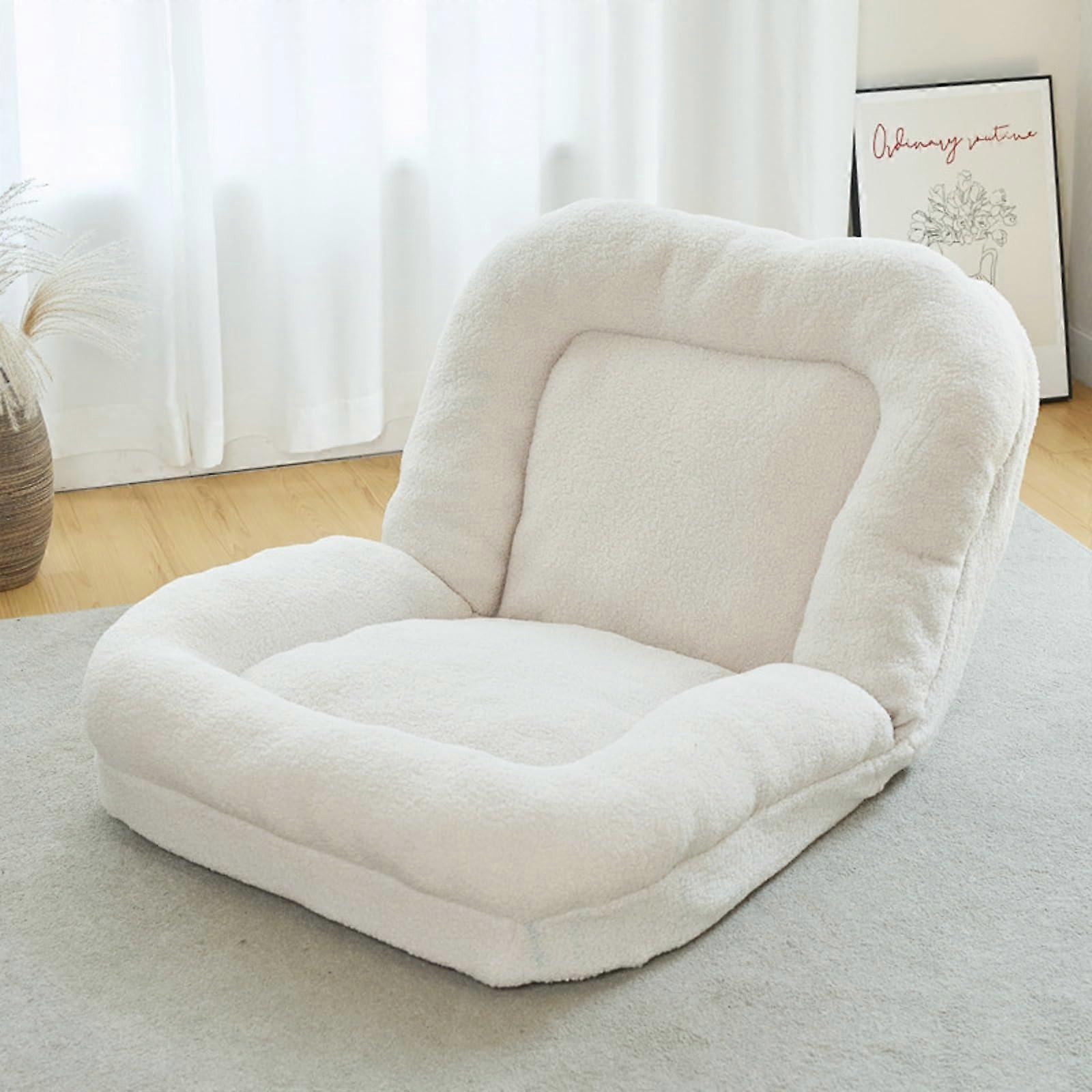 Lazy Sofa Couch Bed Foldable  Back Floor Gaming Chair Soft Cushioned Teens And Adults Accent Bean Bag Couch Bedroom